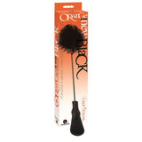 Buy The 9's Orange Is The New Black, Riding Crop & Tickler - Black Feather Crop at NZ’s Mega Adult Toys Store. Discover premium sex toys with discreet shipping at the best price in NZ