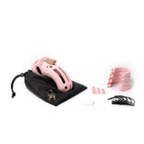 Buy The Curve Chastity Cock Cage Kit - Pink - Pink 3.75 Inch Cock Cage Kit at NZ’s Mega Adult Toys Store. Discover premium sex toys with discreet shipping at the best price in NZ