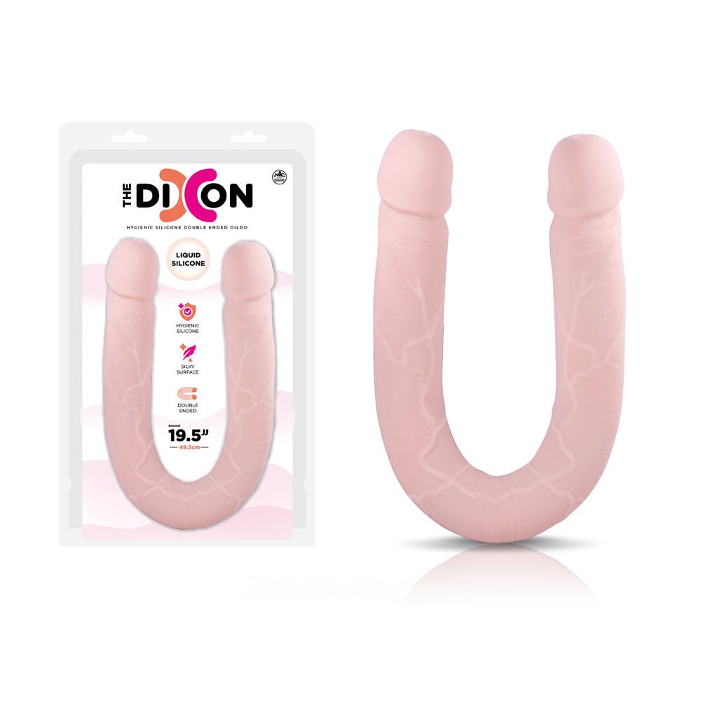 Buy The Dixon - Flesh - Flesh 50 cm Silicone Double Dong at NZ’s Mega Adult Toys Store. Discover premium sex toys with discreet shipping at the best price in NZ