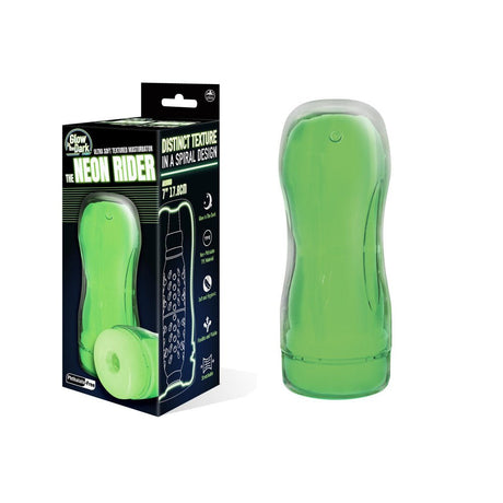 Buy The Neon Rider - Glow in Dark 17.8 cm Stroker at NZ’s Mega Adult Toys Store. Discover premium sex toys with discreet shipping at the best price in NZ