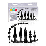 Buy Try - Curious Anal Plug Kit - Black Anal Kit - Set of 6 at NZ’s Mega Adult Toys Store. Discover premium sex toys with discreet shipping at the best price in NZ