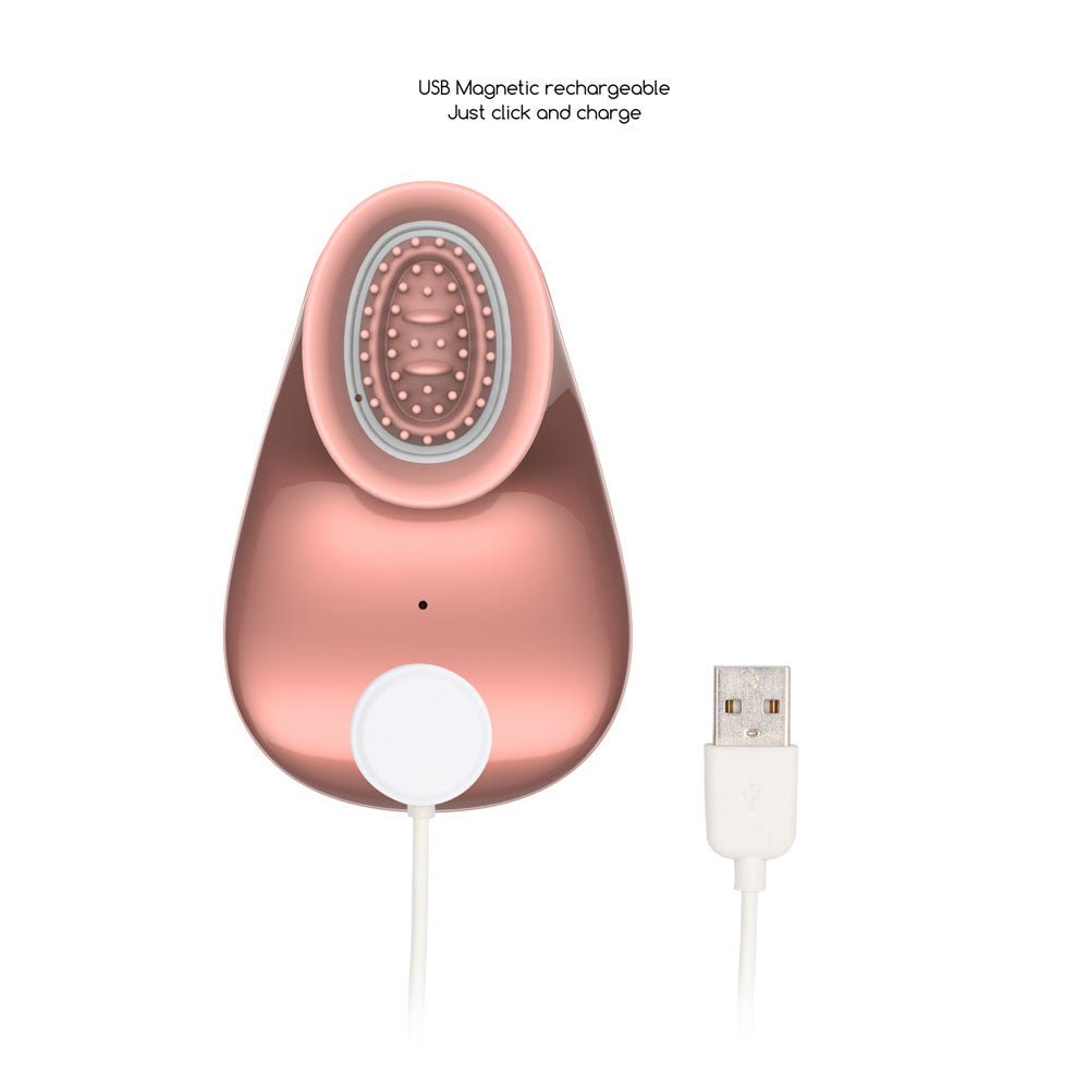 Buy Twitch 1 - Rose Gold - Rose Gold USB Rechargeable Suction Vibrator at NZ’s Mega Adult Toys Store. Discover premium sex toys with discreet shipping at the best price in NZ