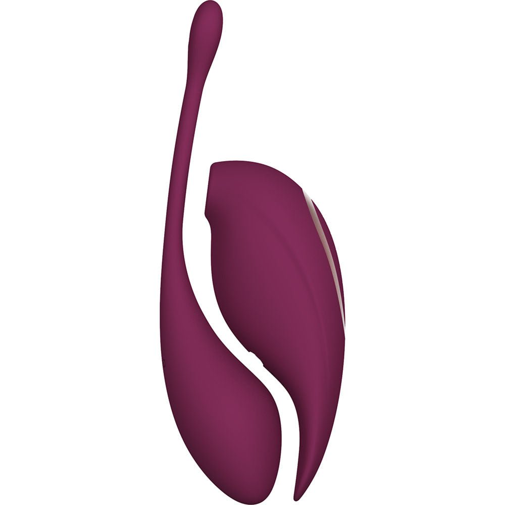 Buy Twitch 2 - Burgundy - Burgundy US Rechargeable Suction Vibrator with Remote Vibrating Egg at NZ’s Mega Adult Toys Store. Discover premium sex toys with discreet shipping at the best price in NZ