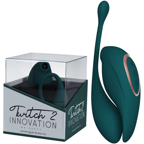 Buy Twitch 2 - Green - Green US Rechargeable Suction Vibrator with Remote Vibrating Egg at NZ’s Mega Adult Toys Store. Discover premium sex toys with discreet shipping at the best price in NZ