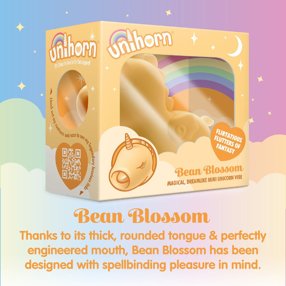 Buy Unihorn - Bean Blossom - Yellow USB Rechargeable Flicking Stimulator at NZ’s Mega Adult Toys Store. Discover premium sex toys with discreet shipping at the best price in NZ