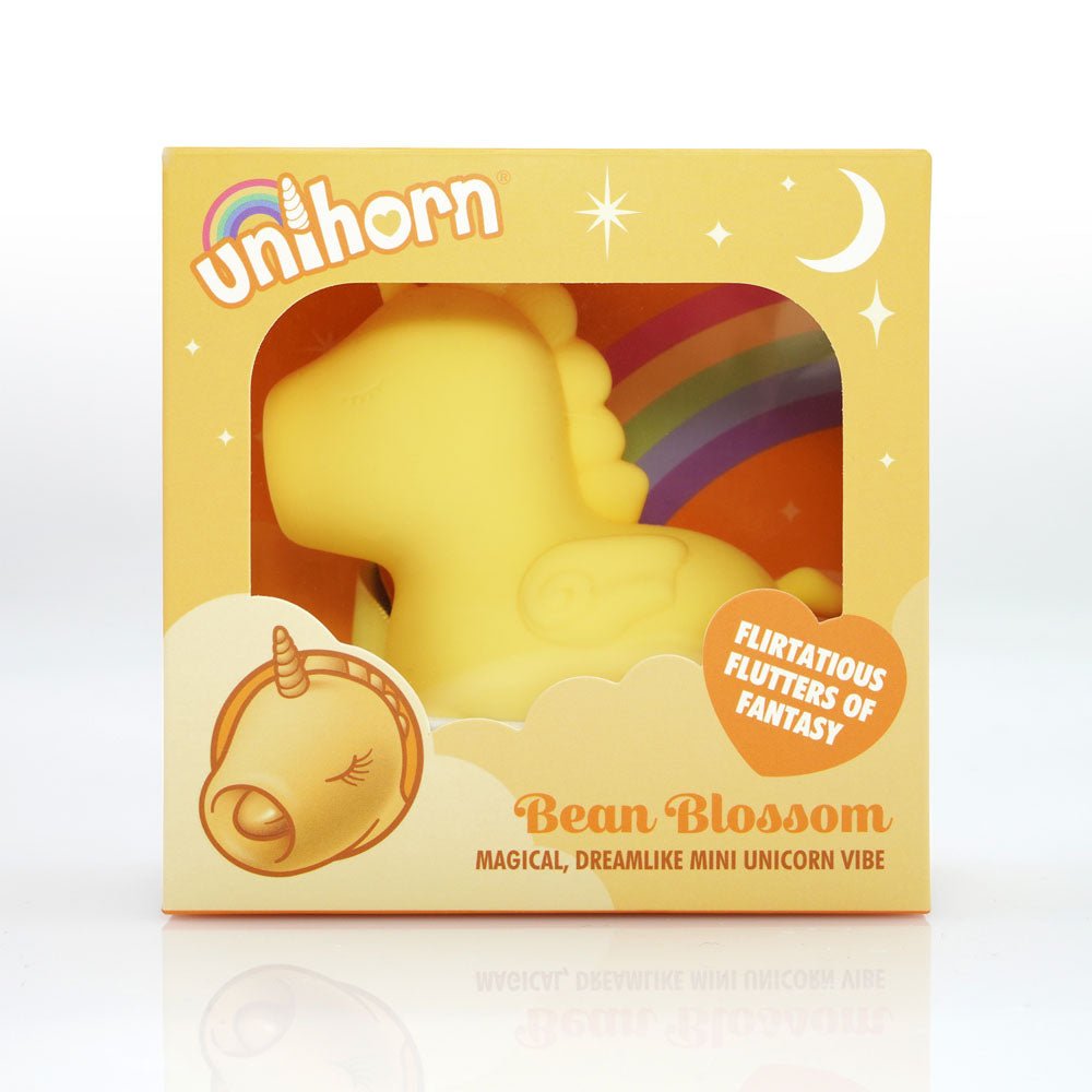 Buy Unihorn - Bean Blossom - Yellow USB Rechargeable Flicking Stimulator at NZ’s Mega Adult Toys Store. Discover premium sex toys with discreet shipping at the best price in NZ