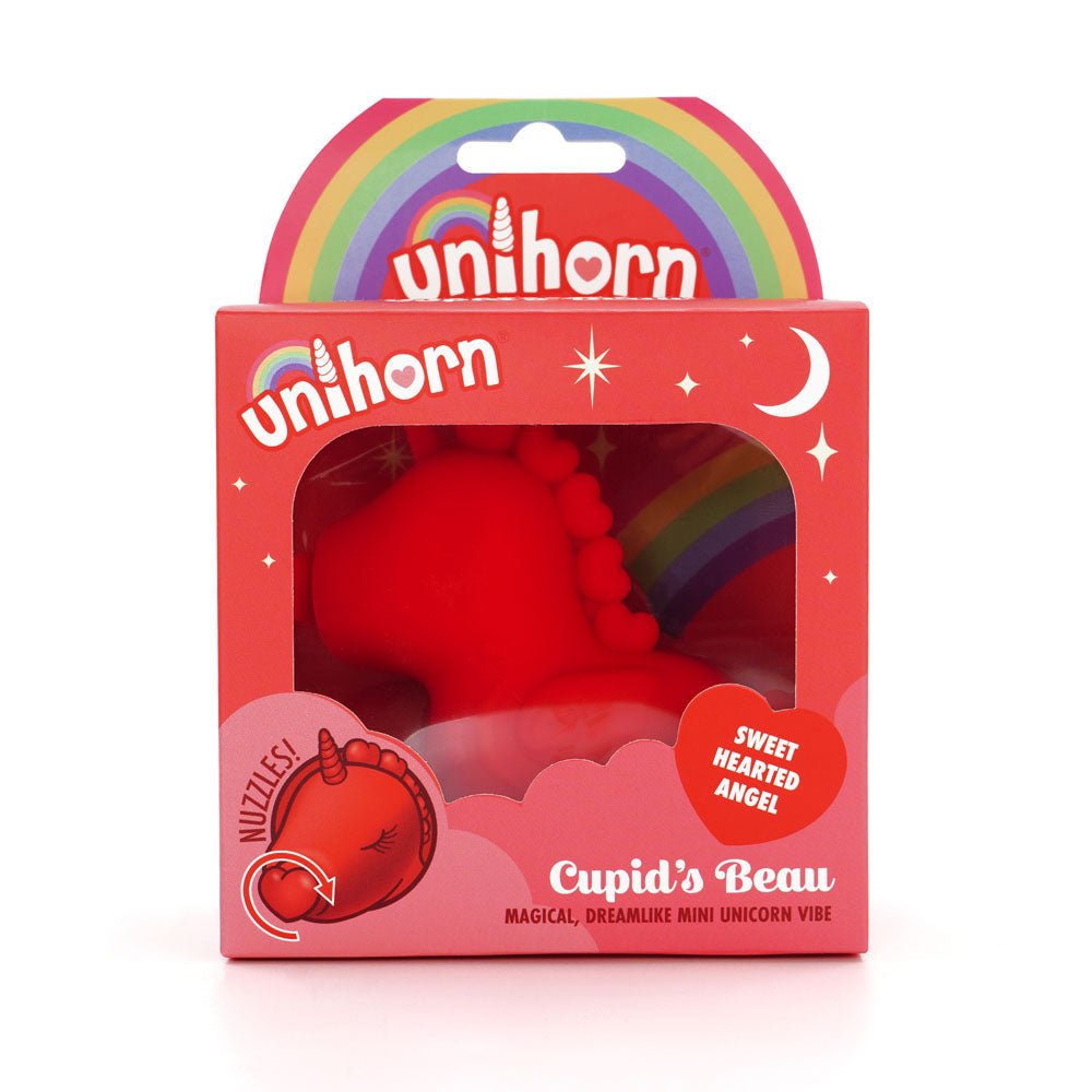 Buy Unihorn - Cupid's Beau - Red USB Rechargeable Heart Nosed Stimulator at NZ’s Mega Adult Toys Store. Discover premium sex toys with discreet shipping at the best price in NZ