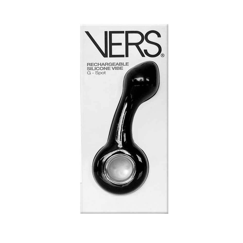 Buy VERS Rechargeable Silicone G Spot Vibe - Black 13.8 cm USB Rechargeable Vibrator at NZ’s Mega Adult Toys Store. Discover premium sex toys with discreet shipping at the best price in NZ