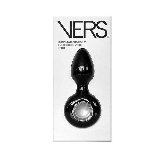 Buy VERS Rechargeable Silicone Plug Vibe - Black 12.5 cm USB Rechargeable Vibrating Butt Plug at NZ’s Mega Adult Toys Store. Discover premium sex toys with discreet shipping at the best price in NZ