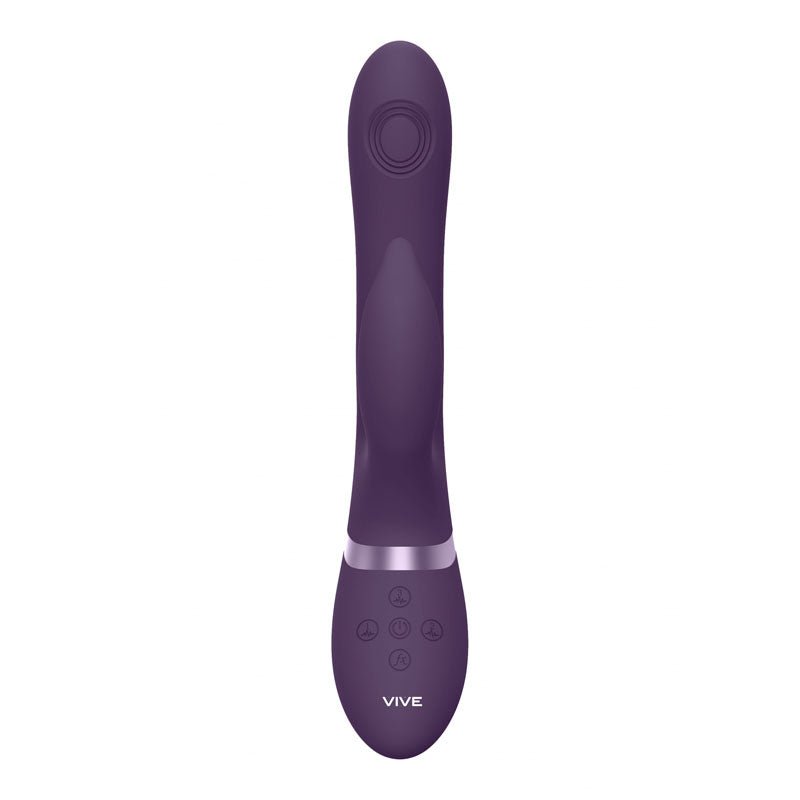 Buy VIVE Aimi - Purple - Purple 22.3 cm USB Rechargeable Rabbit Vibrator at NZ’s Mega Adult Toys Store. Discover premium sex toys with discreet shipping at the best price in NZ