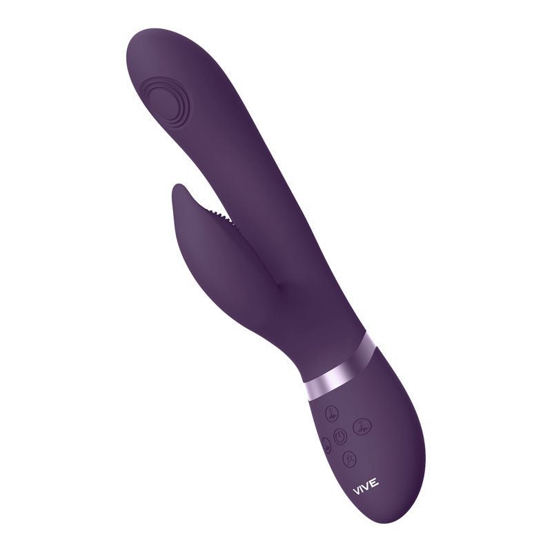 Buy VIVE Aimi - Purple - Purple 22.3 cm USB Rechargeable Rabbit Vibrator at NZ’s Mega Adult Toys Store. Discover premium sex toys with discreet shipping at the best price in NZ