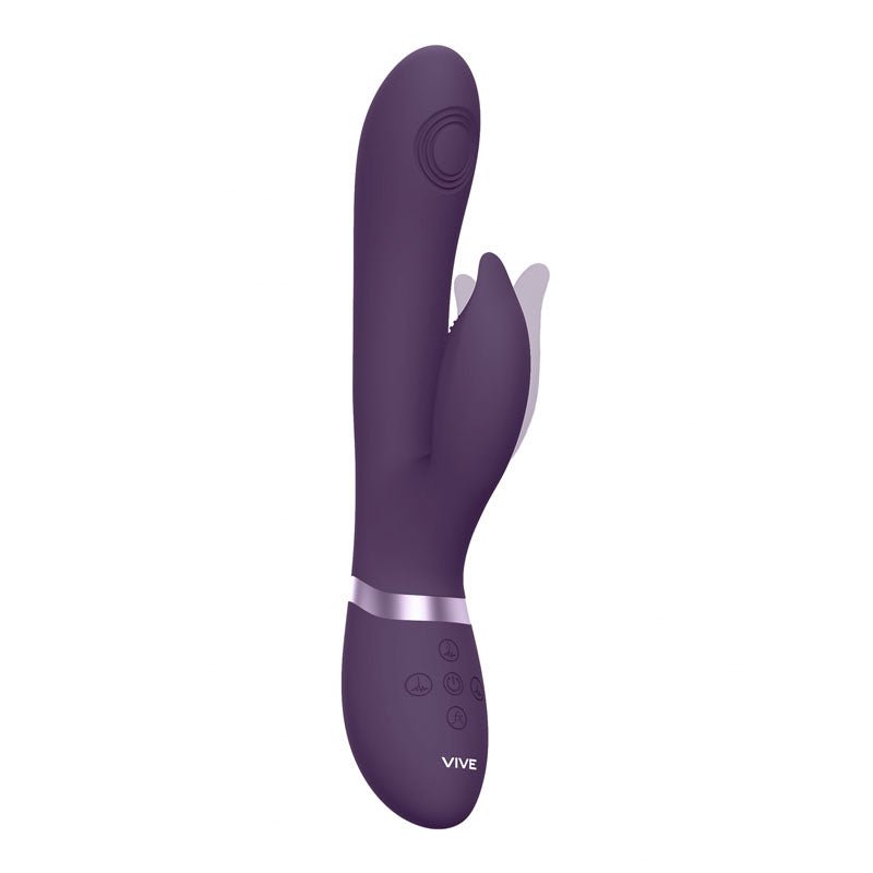 Buy VIVE Aimi - Purple - Purple 22.3 cm USB Rechargeable Rabbit Vibrator at NZ’s Mega Adult Toys Store. Discover premium sex toys with discreet shipping at the best price in NZ