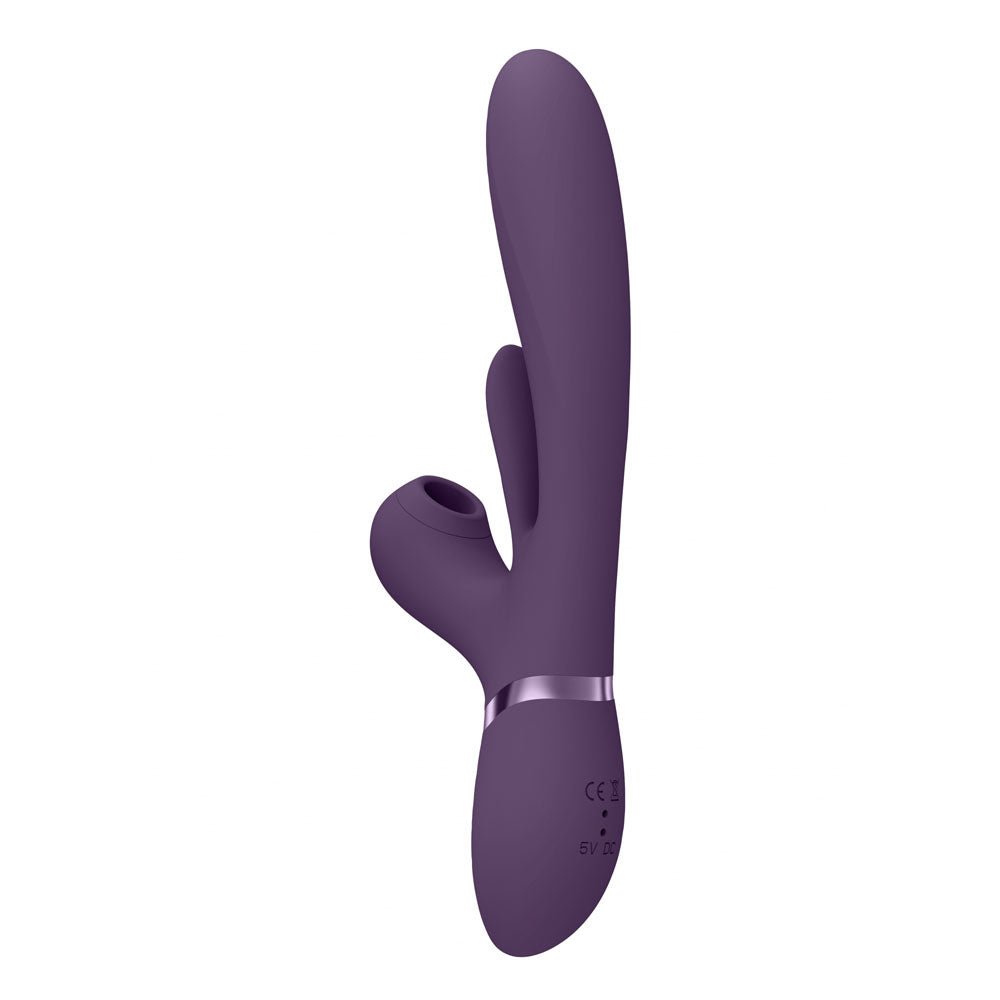 Buy VIVE Ena - Purple - Purple 25 cm USB Rechargeable Thrusting Vibrator with Air Wave Stimulator at NZ’s Mega Adult Toys Store. Discover premium sex toys with discreet shipping at the best price in NZ