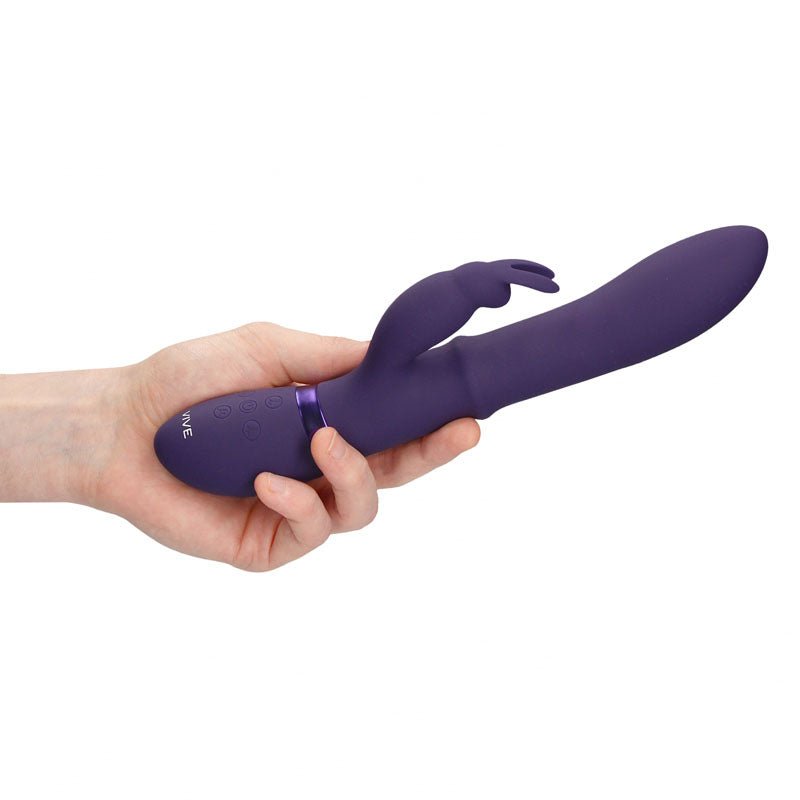 Buy Vive Halo - Purple 24.5 cm USB Rechargeable Rabbit Vibrator at NZ’s Mega Adult Toys Store. Discover premium sex toys with discreet shipping at the best price in NZ