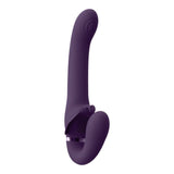 Buy Vive SATU - Purple 23 cm USB Rechargeable Strapless Strap - On at NZ’s Mega Adult Toys Store. Discover premium sex toys with discreet shipping at the best price in NZ