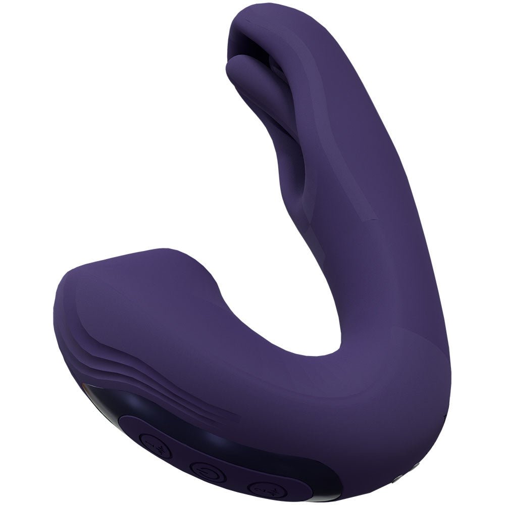 Buy VIVE Yuna - Purple - Purple USB Rechargeable Flapping Vibrator with Air Pulsation at NZ’s Mega Adult Toys Store. Discover premium sex toys with discreet shipping at the best price in NZ