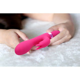 Buy Vive Zosia - Pink 21.3 cm USB Rechargeable Rabbit Vibrator at NZ’s Mega Adult Toys Store. Discover premium sex toys with discreet shipping at the best price in NZ