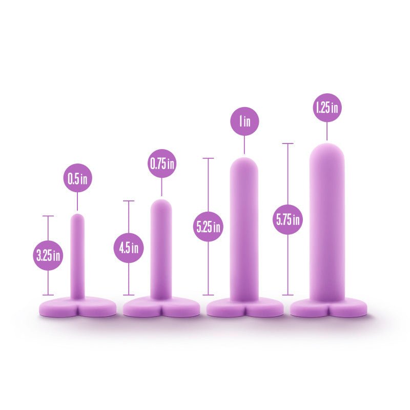 Buy Wellness - Dilator Kit - Purple Vaginal Dilators - Set of 4 Sizes at NZ’s Mega Adult Toys Store. Discover premium sex toys with discreet shipping at the best price in NZ