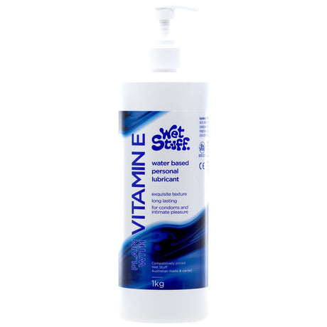 Buy Wet Stuff Plain - 1kg Pump - Water Based Lubricant with Vitamin E - 1 kg Bottle at NZ’s Mega Adult Toys Store. Discover premium sex toys with discreet shipping at the best price in NZ