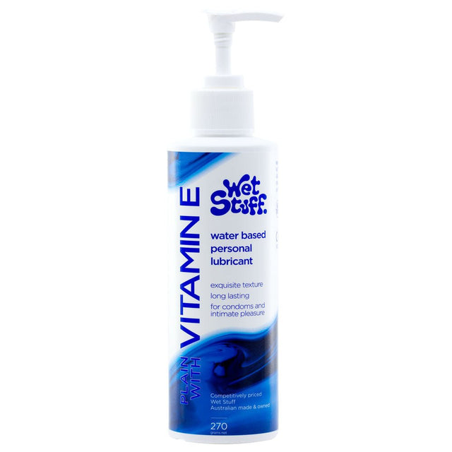 Buy Wet Stuff Plain - 270g Pump - Water Based Lubricant with Vitamin E - 270 gram Pump Bottle at NZ’s Mega Adult Toys Store. Discover premium sex toys with discreet shipping at the best price in NZ