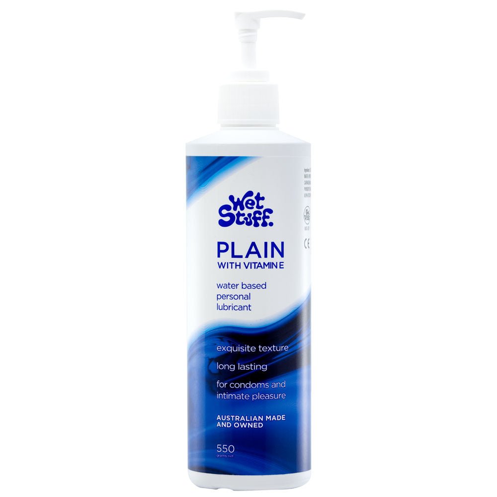 Buy Wet Stuff Plain - 550g Pump - Water Based Lubricant with Vitamin E - 550 gram Pump Bottle at NZ’s Mega Adult Toys Store. Discover premium sex toys with discreet shipping at the best price in NZ