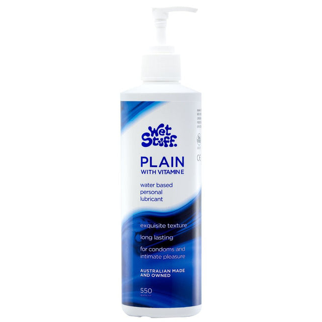 Buy Wet Stuff Plain - 550g Pump - Water Based Lubricant with Vitamin E - 550 gram Pump Bottle at NZ’s Mega Adult Toys Store. Discover premium sex toys with discreet shipping at the best price in NZ