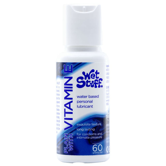 Buy Wet Stuff Plain - 60g Bottle - Water Based Lubricant with Vitamin E - 60 gram Bottle at NZ’s Mega Adult Toys Store. Discover premium sex toys with discreet shipping at the best price in NZ