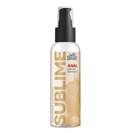 Buy Wet Stuff Sublime - 110g Pump - Anal Silicone Lubricant - 110 gram Pump Bottle at NZ’s Mega Adult Toys Store. Discover premium sex toys with discreet shipping at the best price in NZ