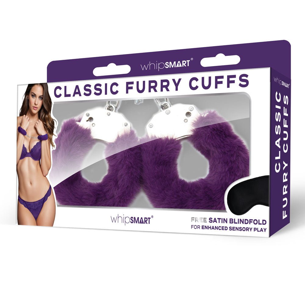 Buy WhipSmart Classic Furry Cuffs - Purple - Purple Furry Restraints with Bonus Eye Mask at NZ’s Mega Adult Toys Store. Discover premium sex toys with discreet shipping at the best price in NZ