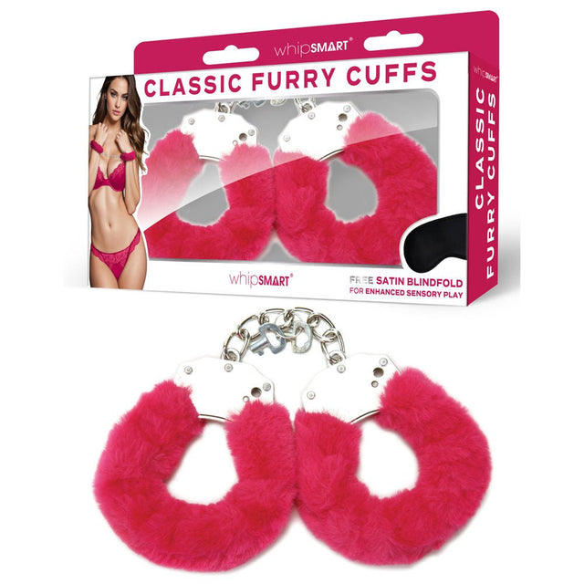 Buy WhipSmart Classic Furry Cuffs - Hot Pink - Hot Pink Furry Restraints with Bonus Eye Mask at NZ’s Mega Adult Toys Store. Discover premium sex toys with discreet shipping at the best price in NZ