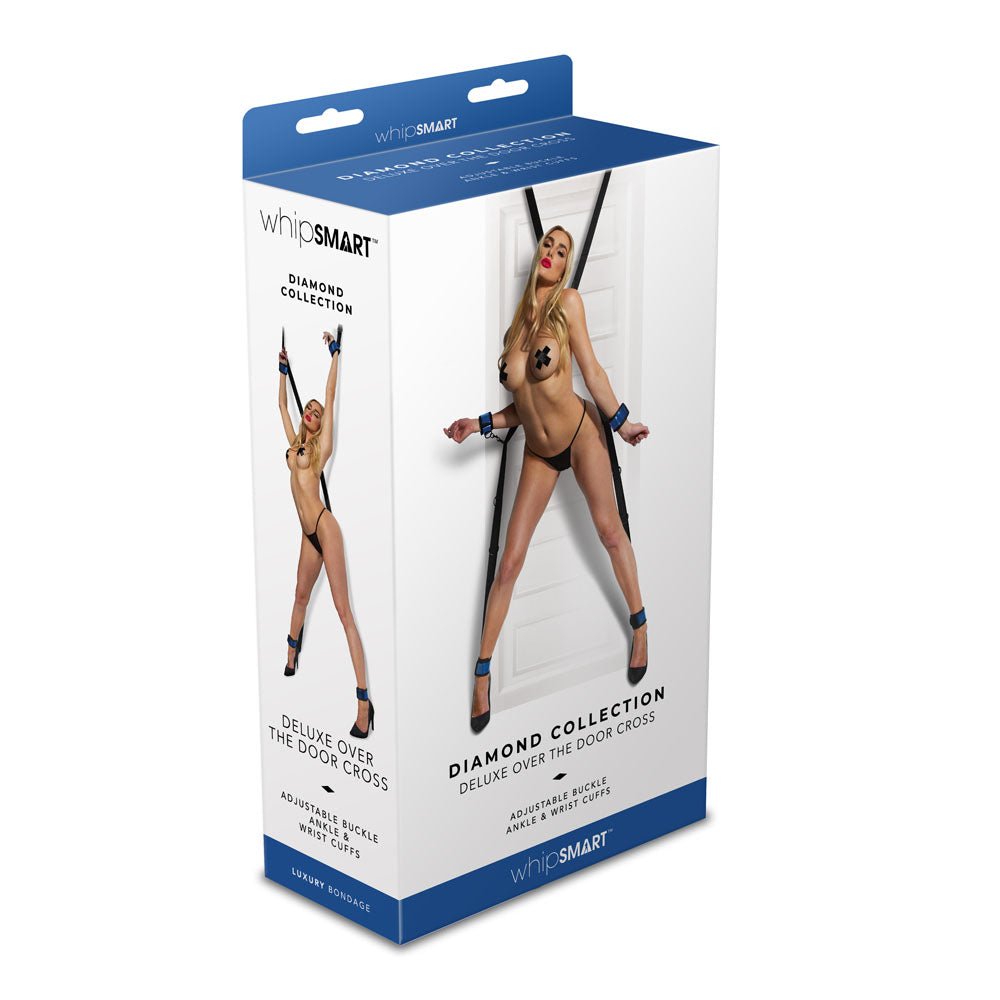 Buy WhipSmart Diamond Deluxe Over The Door Cross - Blue - Blue Restraints at NZ’s Mega Adult Toys Store. Discover premium sex toys with discreet shipping at the best price in NZ