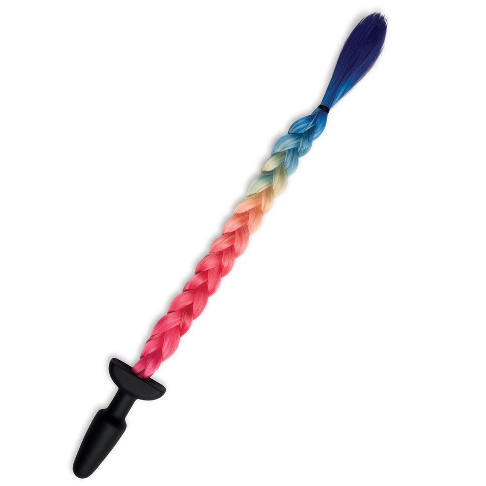 Buy WhipSmart Furry Tales Silicone Rainbow Tail - Black 8.9 cm Butt Plug with Rainbow Tail at NZ’s Mega Adult Toys Store. Discover premium sex toys with discreet shipping at the best price in NZ