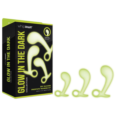 Buy WhipSmart Glow In The Dark 3pc Prostate Training Kit - Glow In Dark Prostate Massagers - Set of 3 Sizes at NZ’s Mega Adult Toys Store. Discover premium sex toys with discreet shipping at the best price in NZ