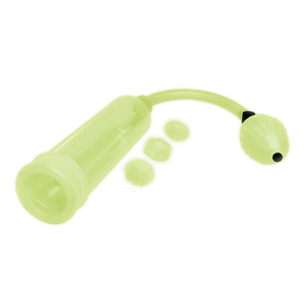 Buy WhipSmart Glow In The Dark Penis Pump - With 3 Piece Cock Ring Set at NZ’s Mega Adult Toys Store. Discover premium sex toys with discreet shipping at the best price in NZ