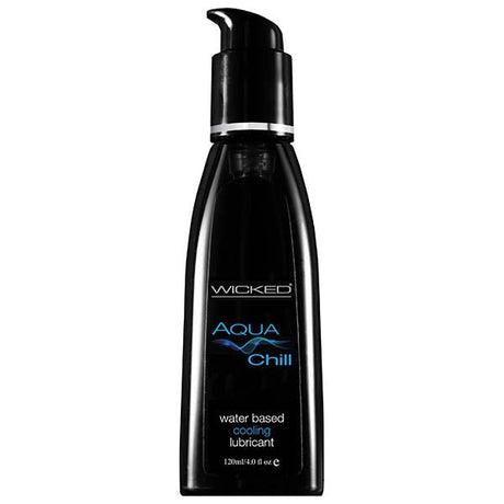 Buy Wicked Aqua Chill - Cooling Water Based Lubricant - 120 ml (4 oz) Bottle at NZ’s Mega Adult Toys Store. Discover premium sex toys with discreet shipping at the best price in NZ