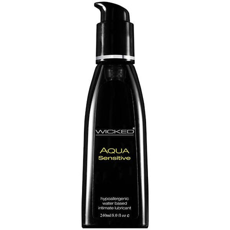 Buy Wicked Aqua Sensitive - Water Based Lubricant - 240 ml (8 oz) Bottle at NZ’s Mega Adult Toys Store. Discover premium sex toys with discreet shipping at the best price in NZ