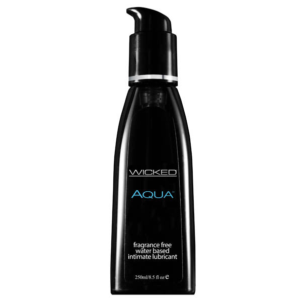 Buy Wicked Aqua - Water Based Lubricant - 250 ml (8.5 oz) Bottle at NZ’s Mega Adult Toys Store. Discover premium sex toys with discreet shipping at the best price in NZ