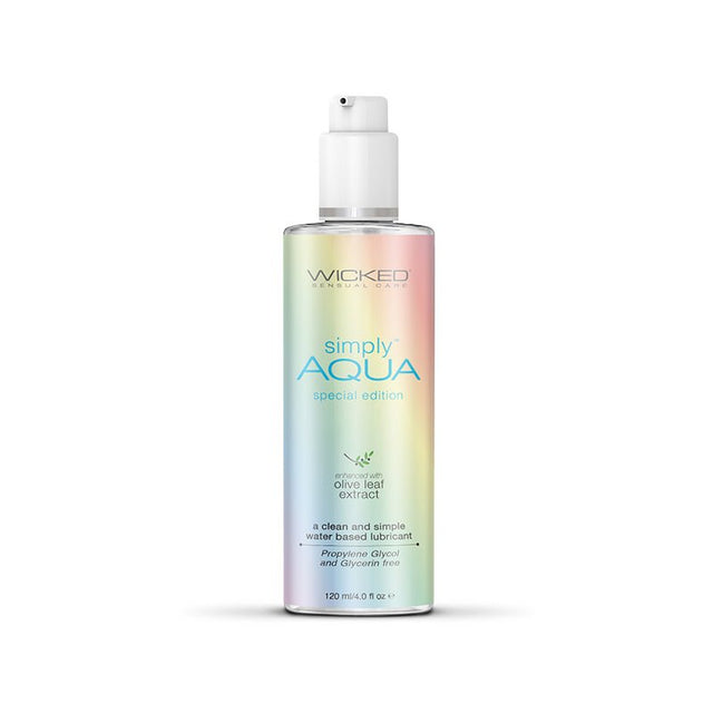 Buy Wicked Simply Aqua Pride - Water Based Lubricant - 120 ml (4 oz) Bottle at Oh Joy. Discover premium sex toys with discreet shipping at the best price in NZ