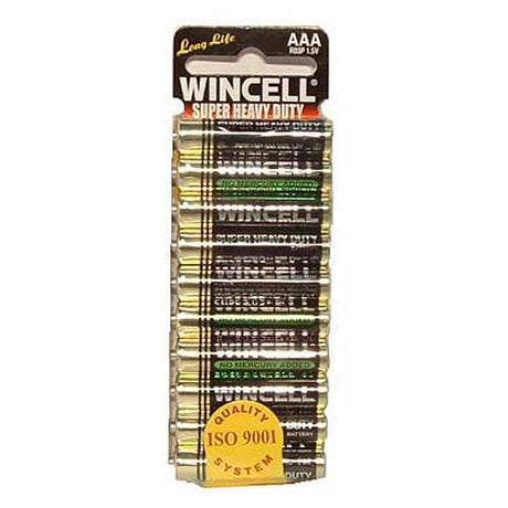 Buy Wincell AAA Super Heavy Duty Batteries - Super Heavy Duty Batteries - AAA 10 Pack at NZ’s Mega Adult Toys Store. Discover premium sex toys with discreet shipping at the best price in NZ