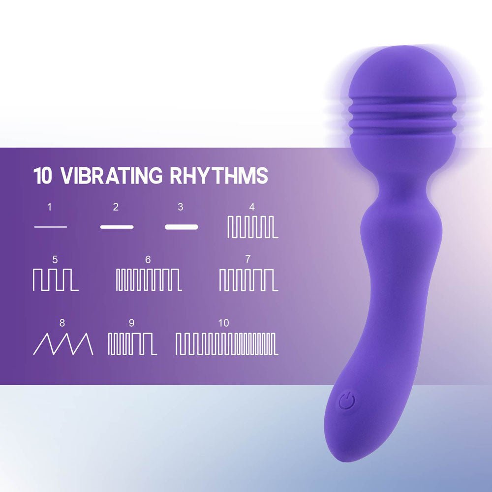 Buy Xciter - Purple - Purple 16.5 cm USB Rechargeable Massage Wand at Oh Joy. Discover premium sex toys with discreet shipping at the best price in NZ