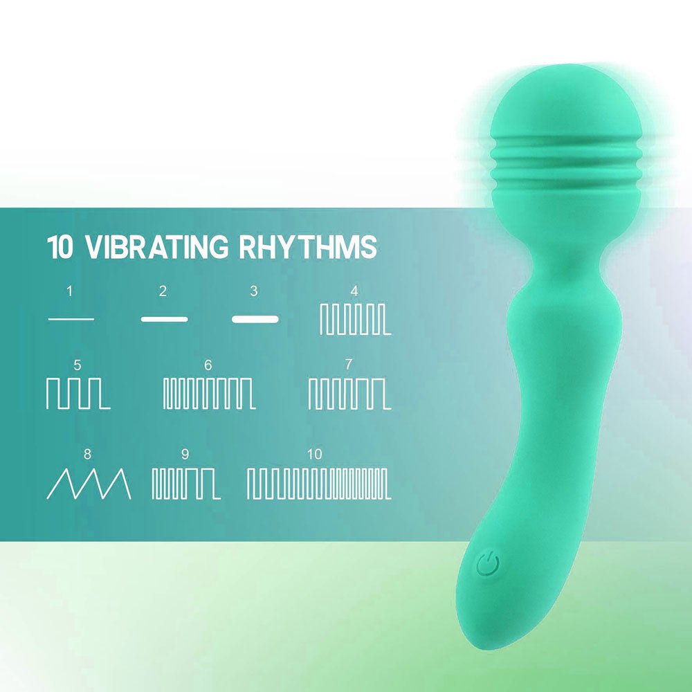 Buy Xciter - Teal - Teal 16.5 cm USB Rechargeable Massage Wand at Oh Joy. Discover premium sex toys with discreet shipping at the best price in NZ