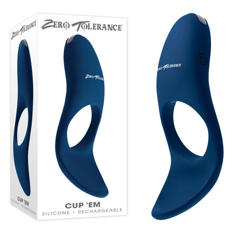 Buy Zero Tolerance CUP 'EM - Blue USB Rechargeable Vibrating Cock Ring at NZ’s Mega Adult Toys Store. Discover premium sex toys with discreet shipping at the best price in NZ