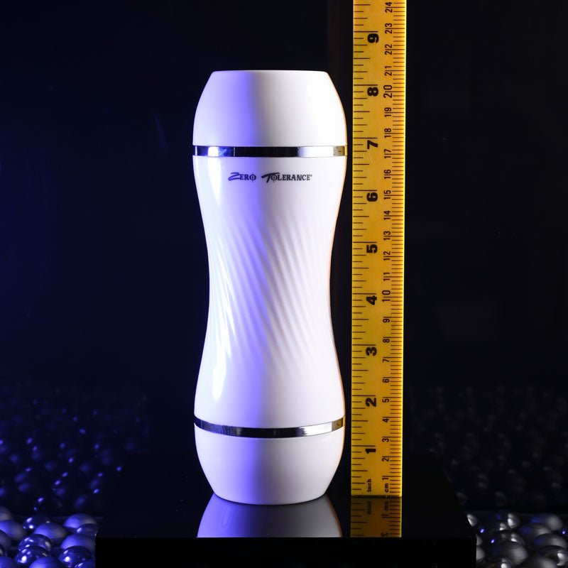 Buy Zero Tolerance DOUBLE DIP - White/Clear 21.2 cm Double Ended Stroker at NZ’s Mega Adult Toys Store. Discover premium sex toys with discreet shipping at the best price in NZ