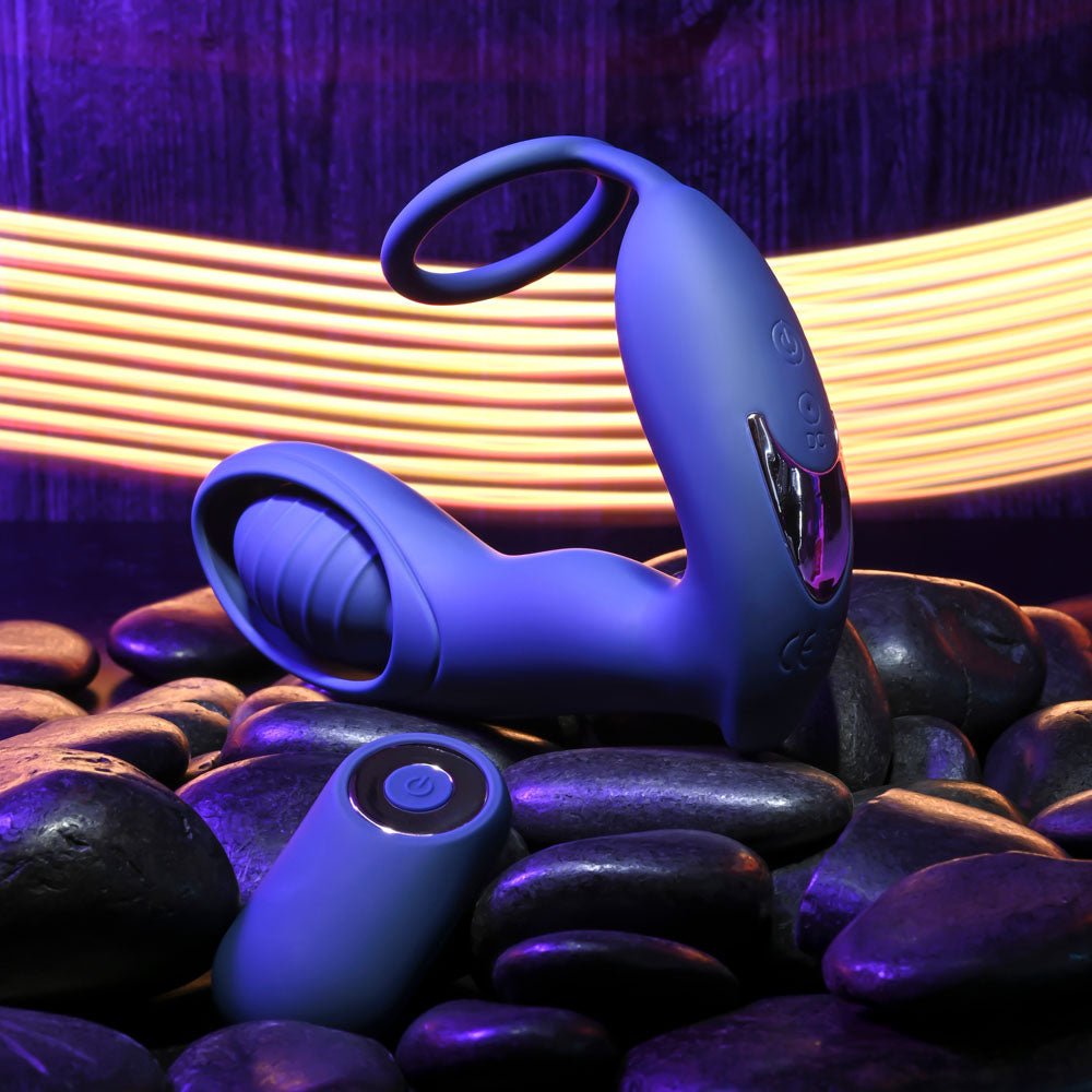 Buy Zero Tolerance EXTRA MILE - Blue USB Rechargeable Vibrating Prostate Massager at NZ’s Mega Adult Toys Store. Discover premium sex toys with discreet shipping at the best price in NZ