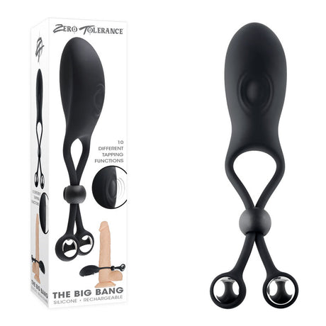 Buy Zero Tolerance THE BIG BANG - Black USB Rechargeable Vibrating Lasso Cock Ring at NZ’s Mega Adult Toys Store. Discover premium sex toys with discreet shipping at the best price in NZ