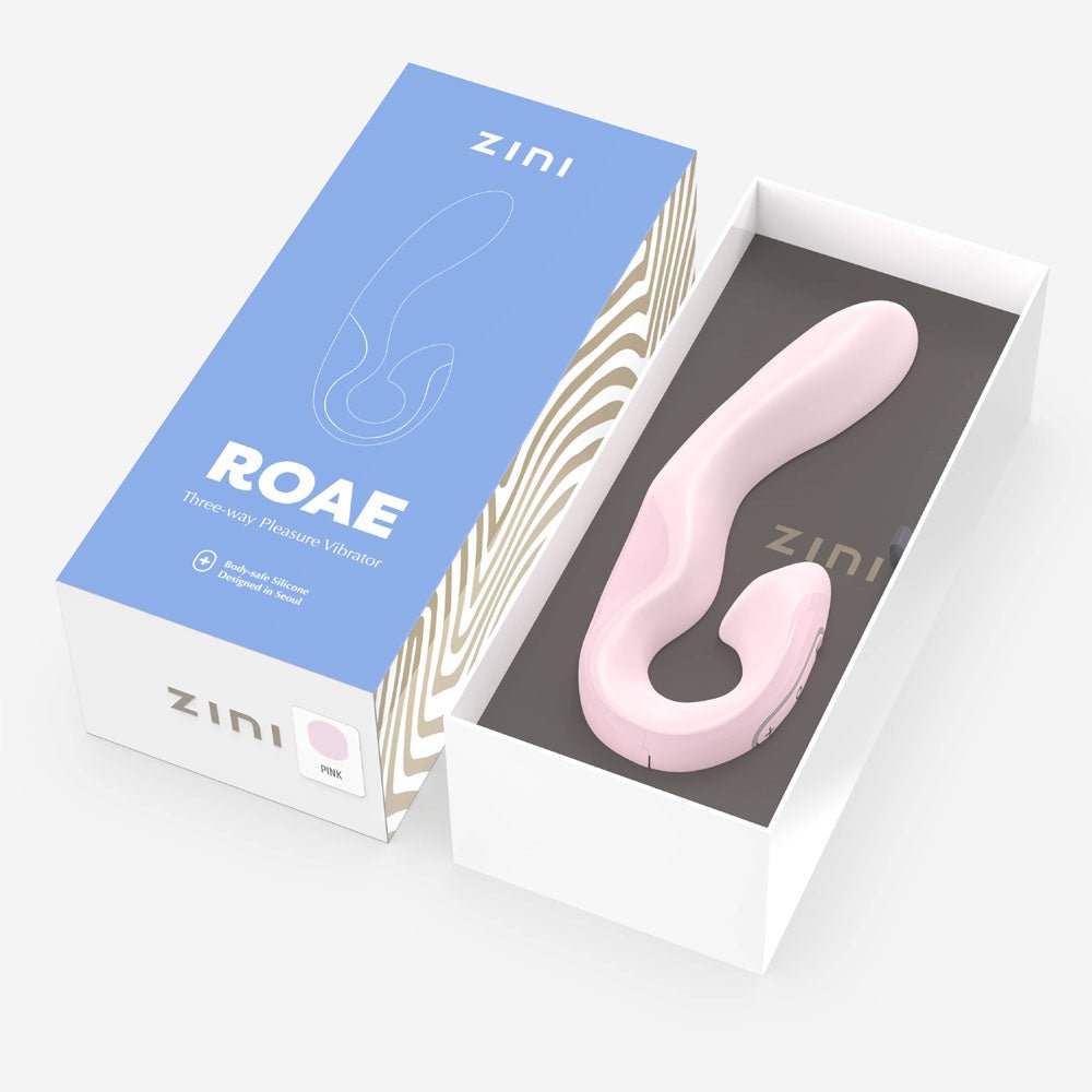 Buy Zini Roae - Pink - Pink 19.5 cm USB Rechargeable Vibrator at NZ’s Mega Adult Toys Store. Discover premium sex toys with discreet shipping at the best price in NZ