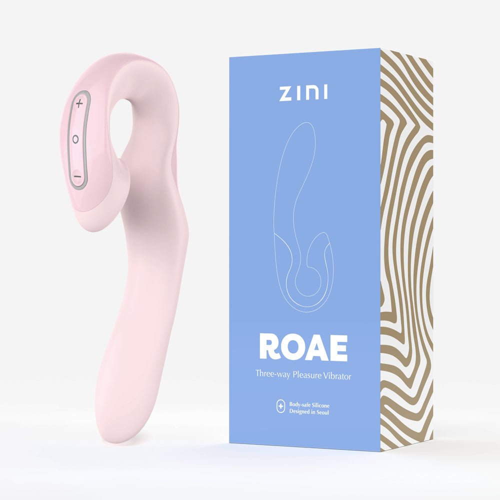 Buy Zini Roae - Pink - Pink 19.5 cm USB Rechargeable Vibrator at NZ’s Mega Adult Toys Store. Discover premium sex toys with discreet shipping at the best price in NZ