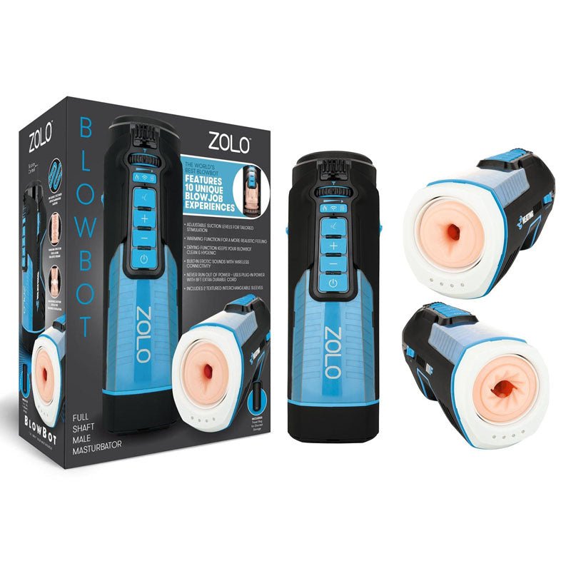 Buy Zolo Blowbot - Mains Powered Auto Blowjob Masturbator at NZ’s Mega Adult Toys Store. Discover premium sex toys with discreet shipping at the best price in NZ