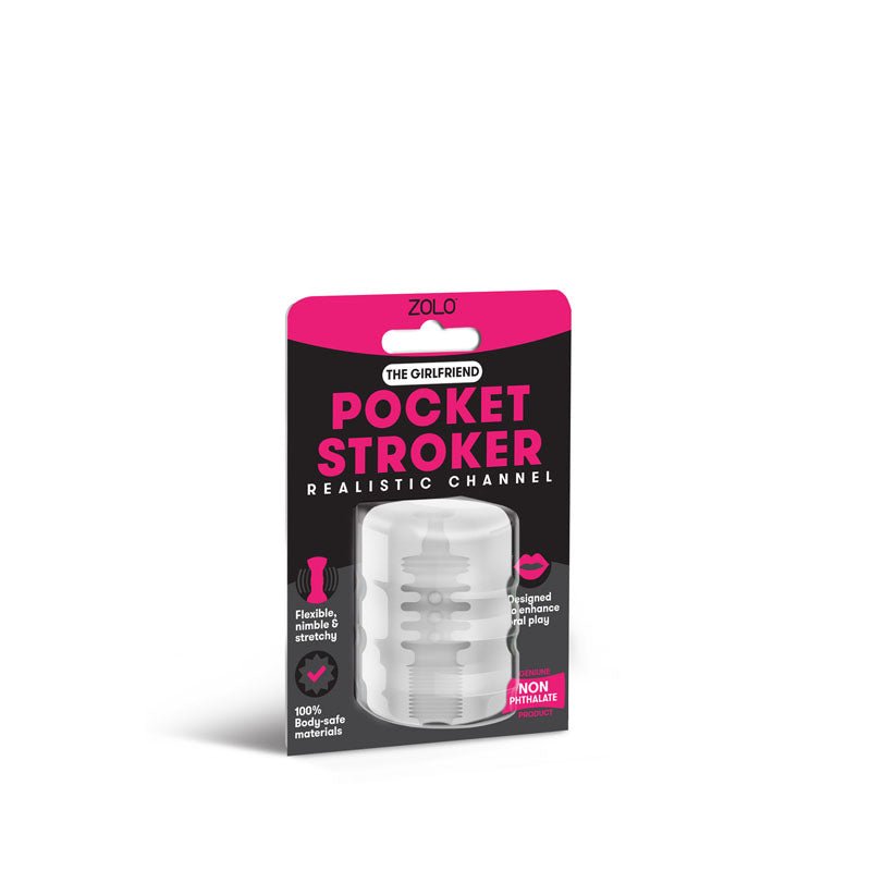 Buy Zolo Girlfriend Pocket Stroker - Clear Mini Stroker at NZ’s Mega Adult Toys Store. Discover premium sex toys with discreet shipping at the best price in NZ