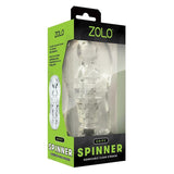 Buy Zolo Gripz - Spinner - Clear Stroker Sleeve at NZ’s Mega Adult Toys Store. Discover premium sex toys with discreet shipping at the best price in NZ